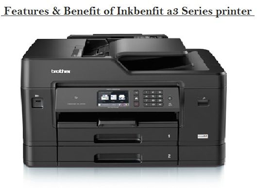 Brother MFC-J6540DW Wireless Colour Inkjet Printer |A4 4-in 1 (Print/Copy/Scan/Fax) | Wi-Fi/USB/NFC | A3 Print/Copy/Scan