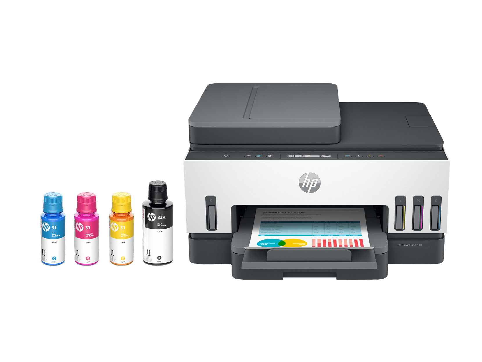 HP Smart Tank 7301 All-in-One Printer with up to 2 Years of Ink Included